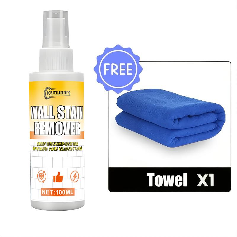 

White Wall Black Spot Care SprayWall & Surface Stain Remover CleanerHousehold Wall Blackening Removal SprayBlack Spot Eliminator 1