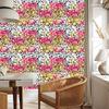 Graffiti wallpaper in various colors for living room and bedroom 50x1000