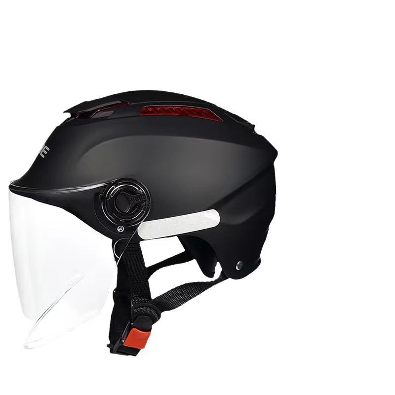 Muqingqing Unisex 3C Certified Summer Electric Bike & Motorcycle Helmet