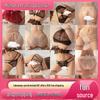 Feimu Lingerie Lace Bikini & Thong Set