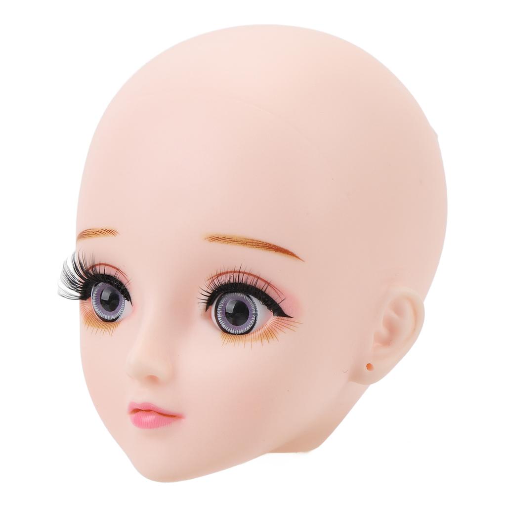 Wimpernverlängerung Schaufensterpuppenkopf Ausstellungsständer Puppenkopf Wiederverwendbarer Wimpern-Schaufensterpuppenkopf
