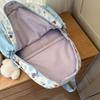 Dog Printed Backpack Student Lightweight Schoolbag Girls Large Capacity Backpack