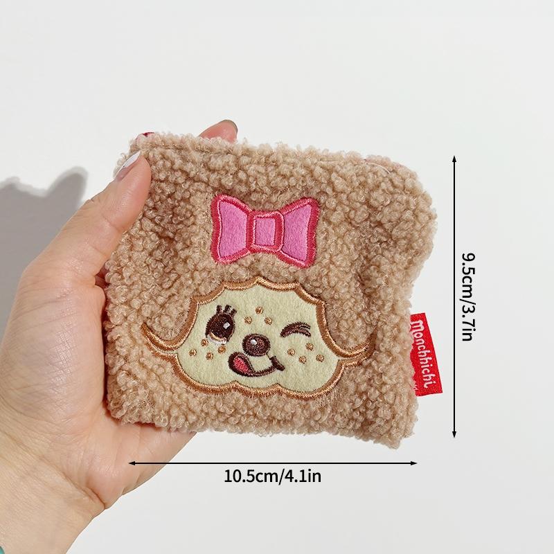 Cute Monchhichi Moneybag Cartoon Monchki Zipper Bag Purse Kawaii Backpack Hanging Keychain Charms Pendant Fans Favor