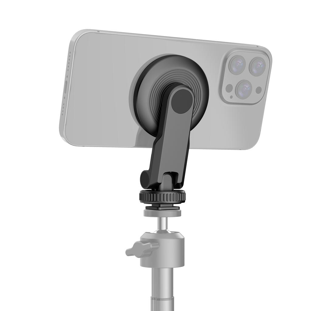   Magnetic Phone Mount Holder Magnetic Phone Tripod Mount for   15 14 13 12 with N52 Magnets Cold Shoe Adapter 1 4 Inch Thrd 150 Tilting  
