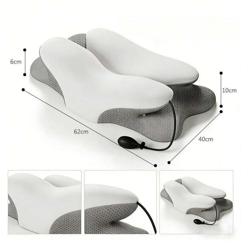 Airbag Pillow Butterfly Pillow for Neck Pain Relief Deep Sleep Cervical Support Adjustable Ergonomic Pillow for Side Sleeper