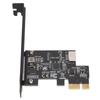 USB3.2 PCI E Riser Card Ceramic Capacitors Double Protection Fast Transmission Speed PCI E to Type E Riser Card for PC