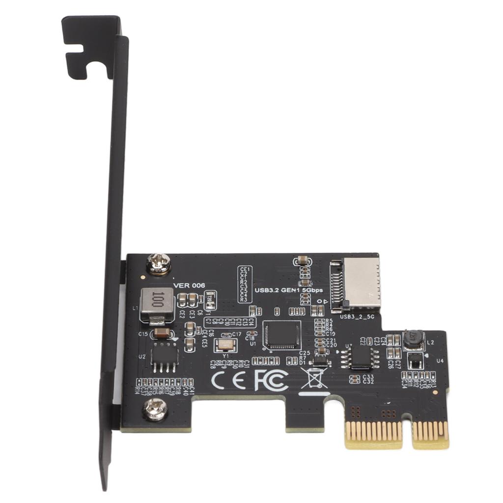 USB3.2 PCI E Riser Card Ceramic Capacitors Double Protection Fast Transmission Speed PCI E to Type E Riser Card for PC