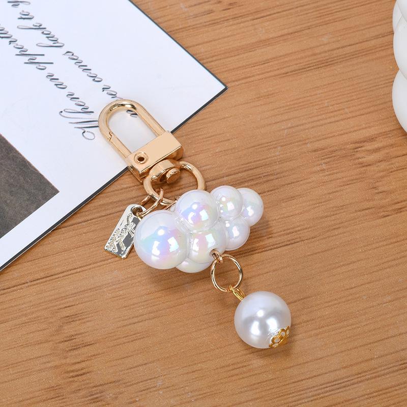 

Брелок Облако из жемчуга: Милый красочный ABS аксессуар в виде облака и DIY подвеска-украшение