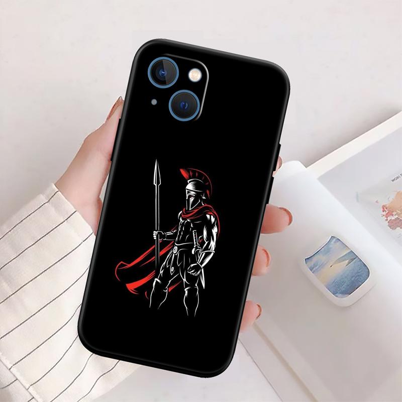 Spartan Warrior Phone Case for Samsung Galaxy S20 S21 S22 Ultra FE + Plus A21S A22 A24 A25 A26 A30 A30S A31