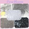Modern Simple Design Pvc Dish Drying Mat Non-slip Kitchen Sink Mat In Solid Black