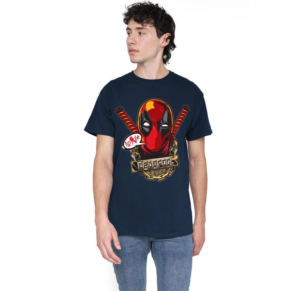 Deadpool Mens Gangster T-Shirt