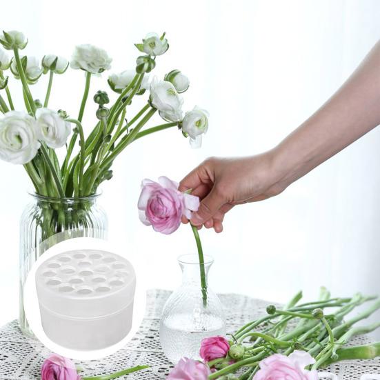 6 Pcs Spiral Ikebana Stem Holders Flower Arrangement Tools Reusable Flower Holders DIY Floral Art Accessory for Table Centerpiece Party Wedding