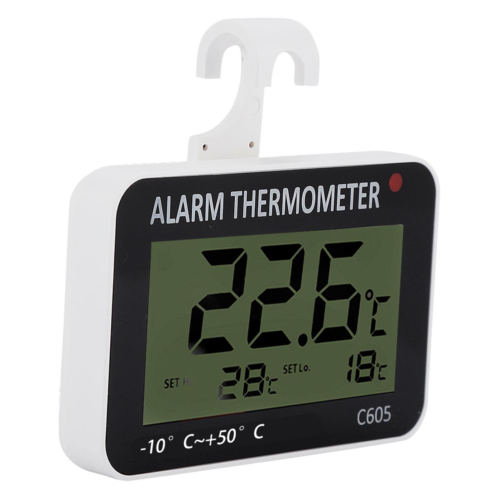 

Large LCD Refrigerator Fridge Freezer Digital Thermometer Temperature Meter with Rack