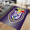 Purple Shield Emblem Carpet suitable as a non-slip mat for the living room or bedroom sofa