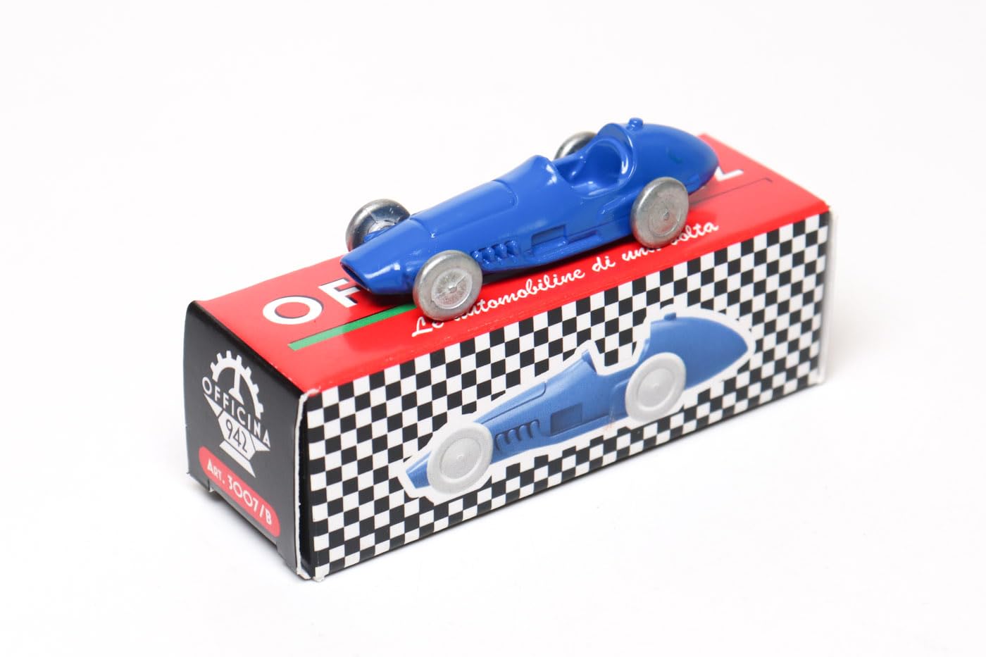 OFFICINA-942 1/76 Ferrari 625 F1 1954 Ecurie Rosier Officina 942 Ferrari ART3007B синий