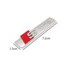 2PCS is suitable for Sline side sign metal side sign tail signA Q S RS series TT body modification Sline metal badge
