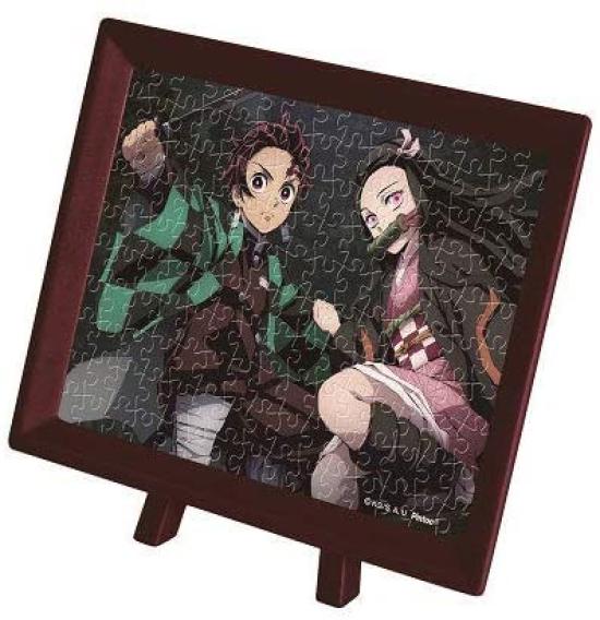 ENSKY Demon Kimetsu no Yaiba Tanjiro and Nezuko x cm Mame Puzzle 150 Piece Jigsaw Puzzle Slayer 7.6 10.2 MA-49