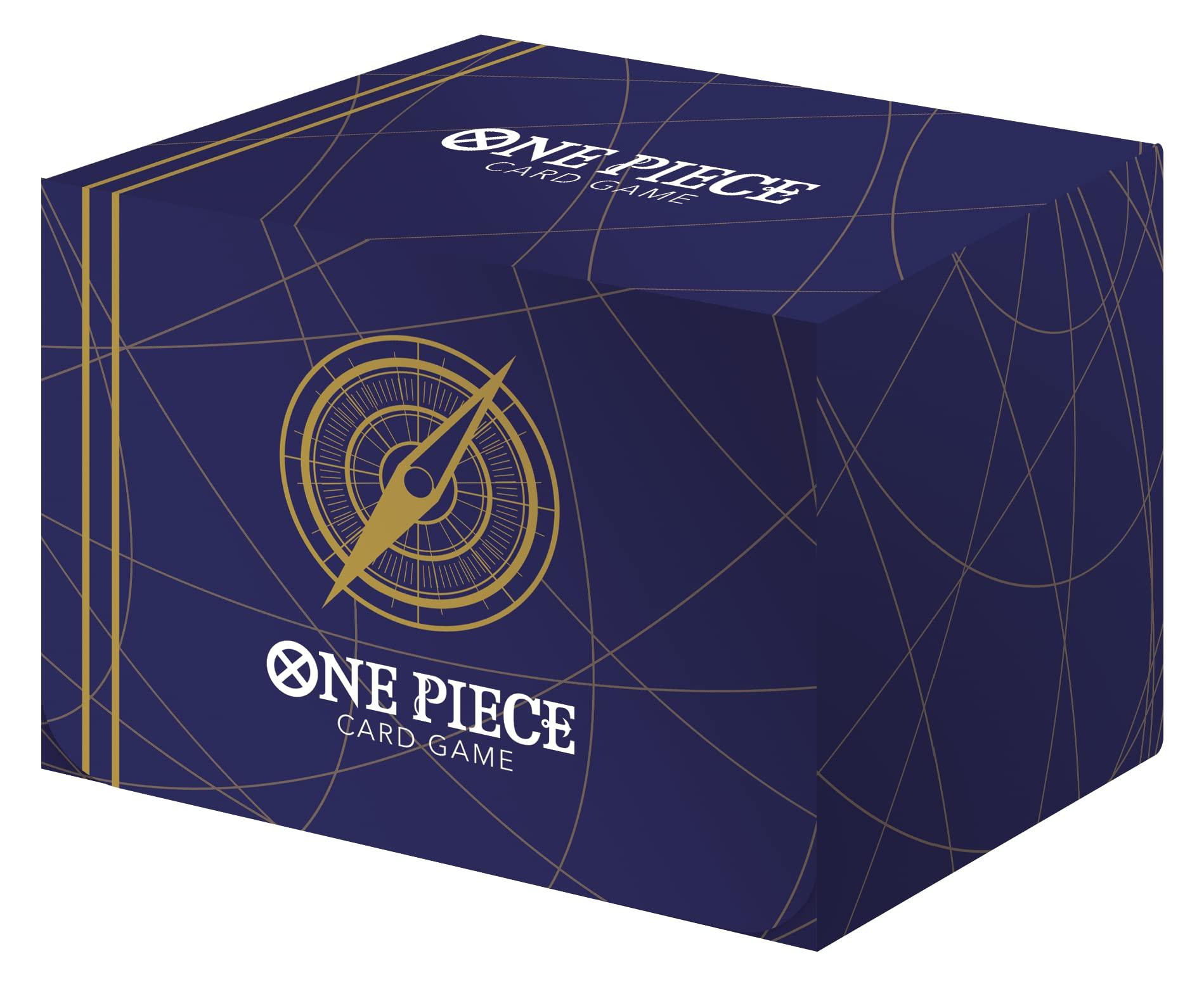 

Чехол для карточной игры BANDAI ONE PIECE 2022, прозрачный, стандартный, синий синий