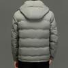 Young and Middle-aged Simple Casual Men's Down Jacket Winter New Hooded Loose Warm Coat Men's Jacket