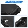 UXCELL No.12637773 Engine Oil Pan Oil Pan Sump Transmission Oil Pan for Chevrolet Cruze 2016-2018 Aluminum Alloy Black