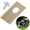 9/12/18 PCS Lawn Mower Blades Stainless Steel Replacement Cutting Blade With Mounting Screws Suitable for Dreame Lawnmower Parts