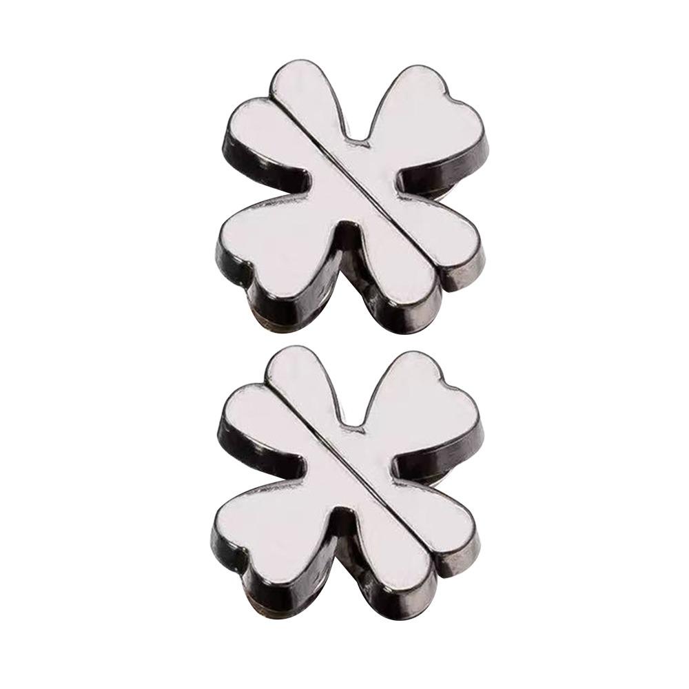 2Pcs Simple Nail-Free Magnetic Curtain Button Punch-free Drapery Clips Curtain Ties for Home