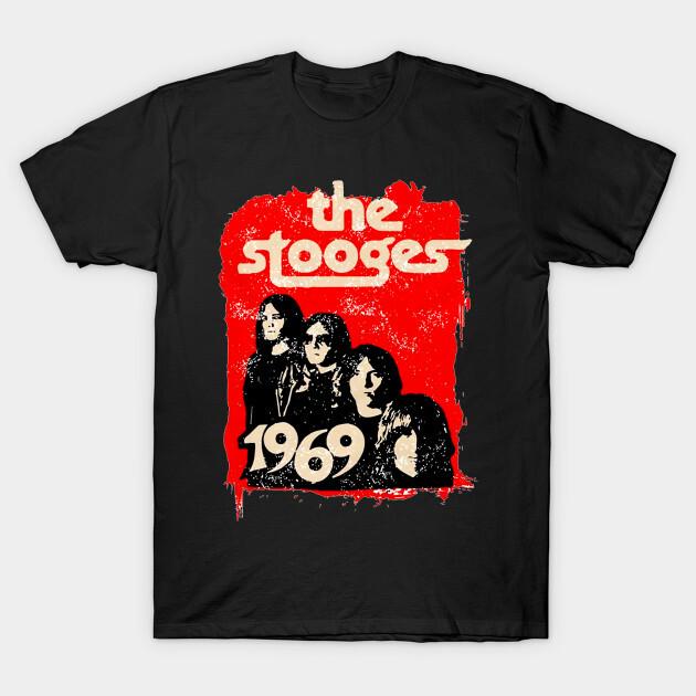 The Stooges Rock Band Concert Cotton White Unisex S234XL TShirt MM1638 Unisex T-Shirt S
