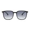 2024 Retro Tea-Colored Square Sunglasses: Unisex Trendy & Versatile Fashion Inspired by Xiaohongshu