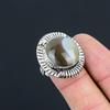 Easter Sale 925 Sterling Silver Botswana Agate Stone Daughter Unique Ring US 8.5
