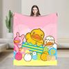 Yellow Duck Blankets Quality Warm  Bedding Throws Winter Students Couch Chair Comfortable Bedspread