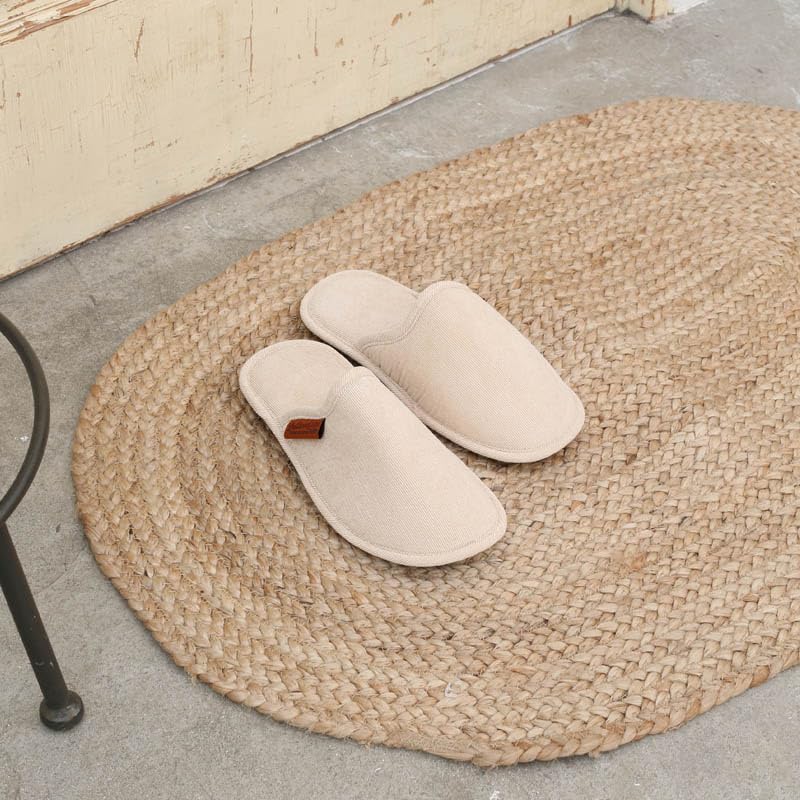 Slippers CORDUROY SLIPPERS EV Beige [Dulton] 25~28cm