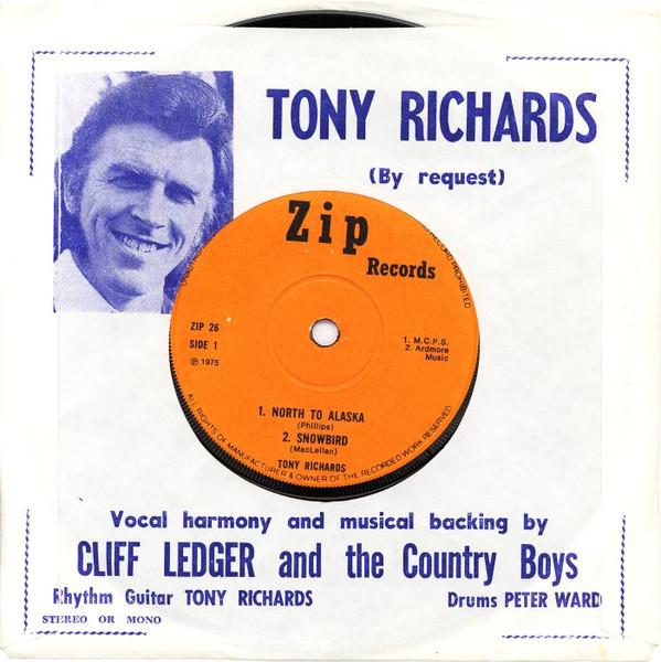 

7inch Record TONY RICHARDS By Request ZIP26 Zip Records 1975 Ireland CountryFolk Used