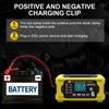 High Power For Motorcycle SUV Truck Pulse Repair Battery Charging Intelligent LED Display Smart Car Battery Charger Multifunctional 12V/6A