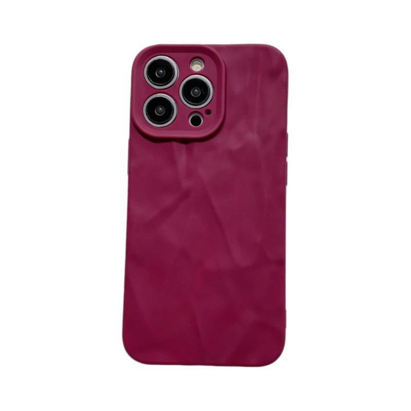Frosted and Wrinkle-resistant Full-coverage Phone Case for IPhone 16 Pro, Apple 11/XR Drop-proof Minimalist Soft Protective Case