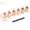 1Pc Wheel Hex Coupling Coupler With Screws Brass Sleeve Adapter Tire Connector 3/4/5/6/7/8MM For RC Boat Car Spare Parts