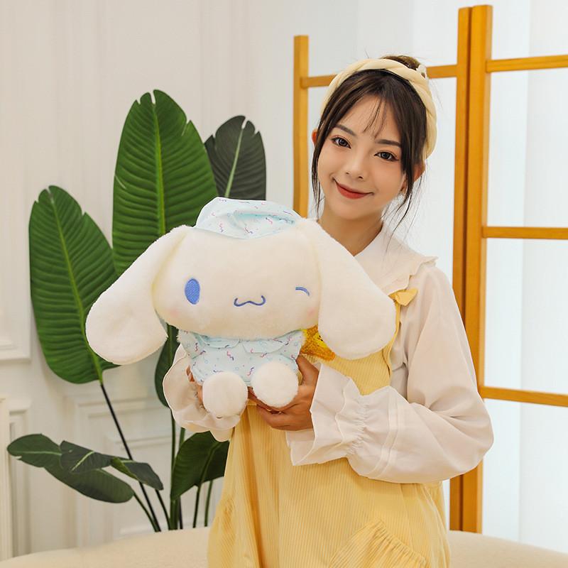 Large Plush Cinnamon Dog Toy Soft Pp Cotton Stuffed Animal For Cozy Cuddles