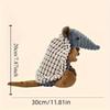 1pc Pet Pangolin Design  Vocal Bite Durable  Chew and Teeth Grinding Teeth Cleaning for Dogs and Cats Squeaky Plush Toy