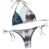 New Tie-Dye Split Bikini Split Two-Piece Set Sexy Explosive Women'S Swimsuit