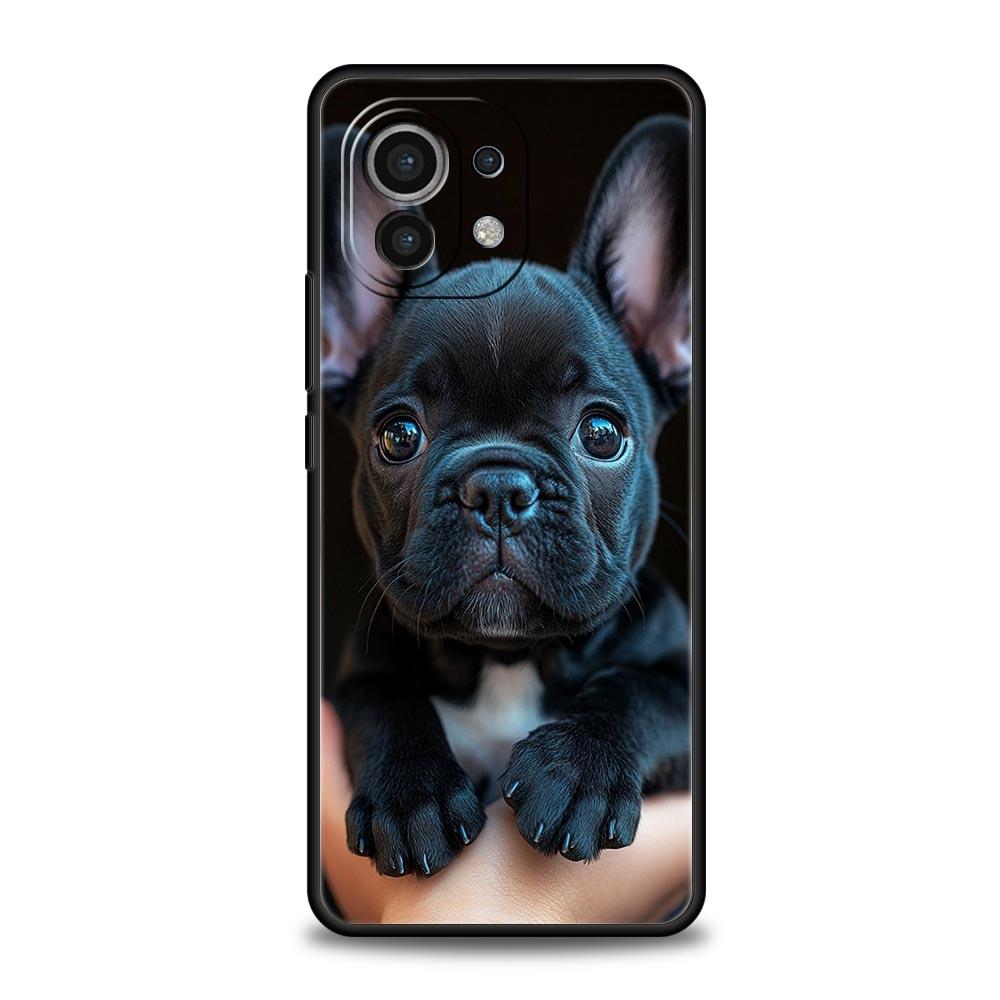 Custodia per Telefono Cane Bulldog Francese Animale Domestico Per Xiaomi Mi 17 15T 15 14 14T 13T 12T Pro 12 13 Lite 5G 11T Poco X6 X7 X5 Pro Cover Morbida