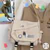 Youth Fashion Nylon Crossbody Bags For Women Handbags Shoulder Bag Large Capacity Solid Canvas Messenger Bag Girls School Bags