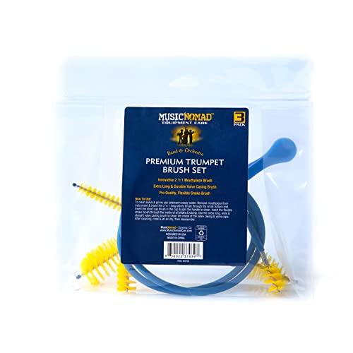 MUSIC NOMAD Trumpet Brush Perfect 3-Piece Set MN765 [Domestic Genuine Product]