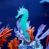 Im Dunkeln Silikon Realistische Figur für Badespielzeug Aquarium Dekoration Sammlerstück