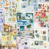 30 Sheets/pack Sticker Book Old-fashioned Pattern Material DIY Card Notebook Decoration Collage