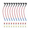 10Pack 12V Car Add-a-Circuit Fuse Tap Adapter Micro2 Blade Fuse Holder with 10pcs 10A 20A Fuses Micro2 12V Fuse holder Fuse Holders1
