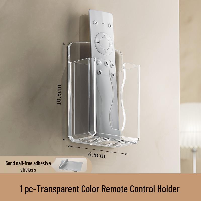 Wall-Mounted Air Conditioner & TV Remote Storage Organizer