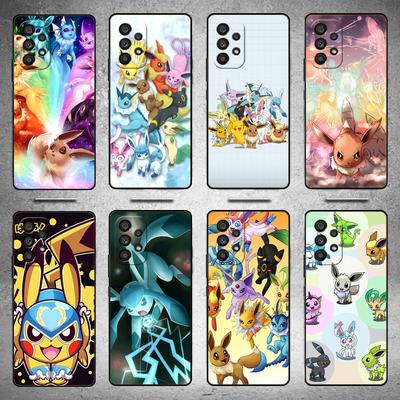 Silicone Case For Samsung Galaxy A12 A51 A52 A71 A32 A31 A21s A22 A41 A42 A11 A02s A01 A33 A23 Phone Cover Comic Pokemon Monster