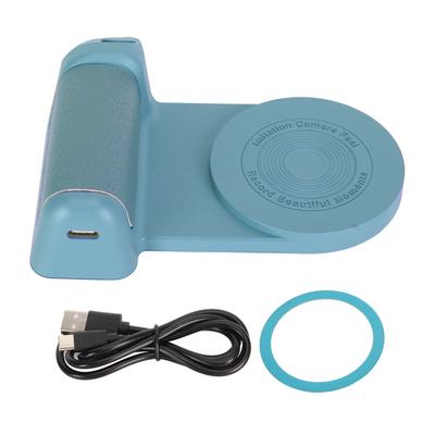 Poignée d'appareil photo magnétique Support Bluetooth Poignée pour smartphone Support photo Télécommande sans fil Bluetooth