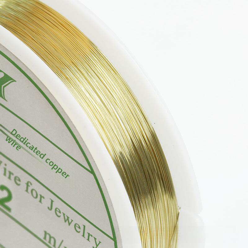 Filo di rame semiduro fatto a mano per realizzare forcine per capelli e unghie fai da te