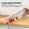 Sealed Refrigerator Storage Box Fresh Keeping Clear Food Container BPA Free for Kitchen Fridge Organization