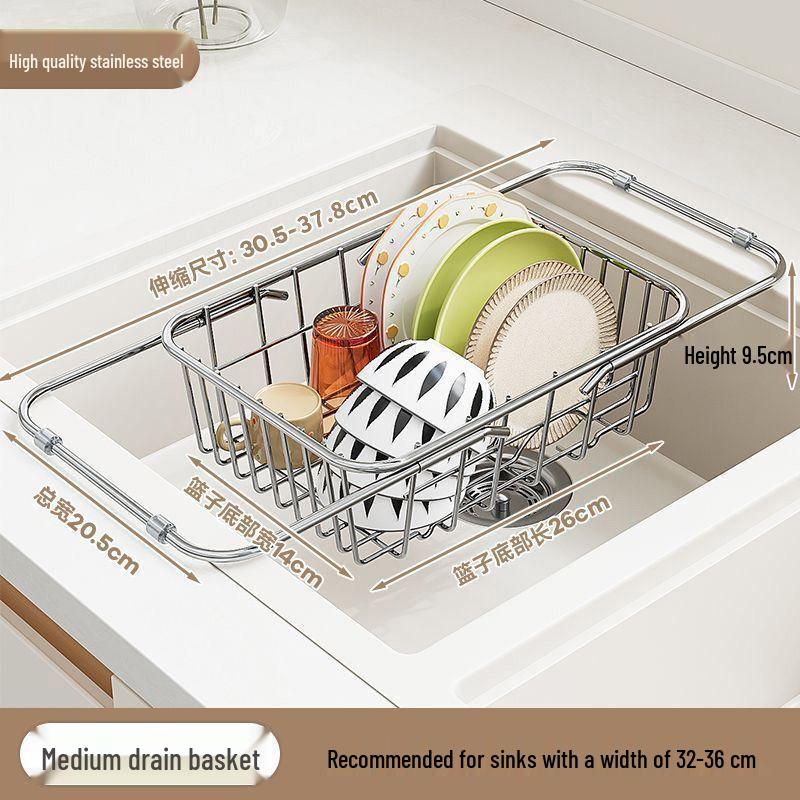 

Deou Xingguang Stainless Steel Telescopic Sink Drain Rack